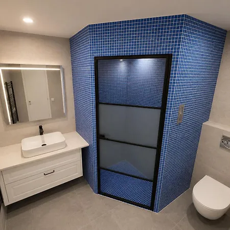 Sea View Duplex With Hammam & Bbq شقة